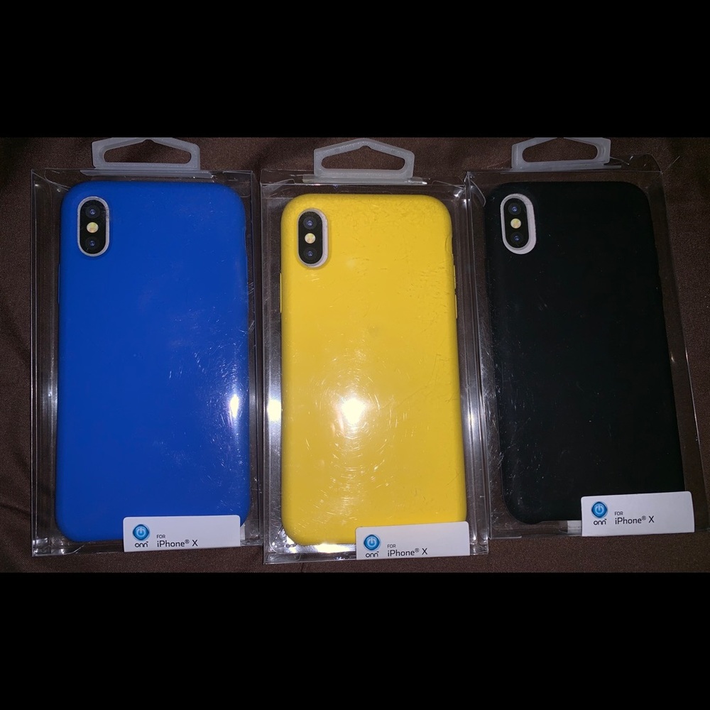 iPhone X/XS misc phone cases 9 in all